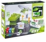 Raya Toys Parcare pentru copii și covoraș de joacă Raya Toys - Cu camion și elicopter (519123303)