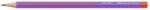Faber-Castell Creion grafit FABER-CASTELL Grip Flow roșu-violet B triunghiular (117005)