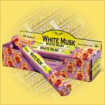 Tulasi Fehér pézsma illatú füstölő - White Musk (20 szál)