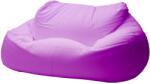 ZigZag Babzsák kanapé 2 személyes Puma bútorszövet pink, levehető, mosható huzat, első osztályú polisztirol gyöngy töltet, prémium márka