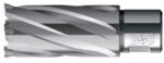Bohrcraft HM lemezes koronafúró Weldon (3/4' ' ) menettel, 55 mm hosszú, 22, 0-as méret