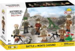 Cobi Klocki Jucarie creativa Cobi Klocki Set de construit Cobi - Batalia de la Monte Cassino, 73 piese, 6 figurine, multicolor (COBI-2063)