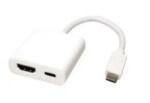 Roline USB 3.0 C / HDMI - 1xUSB-C adapter fehér (12.03. 3211) (12.03.3211)