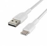 Belkin USB A to USB C Cable Belkin CAB002BT2MWH 2 m White