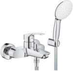 GROHE Kádtöltő csaptelep, Grohe Eurosmart kádtöltő Tempesta zuhanyszettel, króm 25276003 - mozaikkeramia