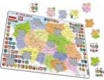 TACTIC Ukladanka Map Poland Political Maxi