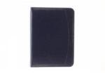 Antra Briefcase A4 709 navy blue with ANTRA zipper