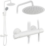 Rea Coloana de dus cu termostat Rea Lungo alb lucios (REA-P6731)