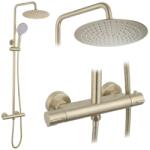 Rea Coloana de dus cu termostat Rea Lungo auriu periat (REA-P6730)