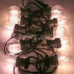 Prescot Garden Garland V-TAC (cord) 5W LED 5 meters 10 bulbs 0.5W Filament VT-71510 3000K 550lm