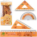 LEAN Kapibara geometriai szett 4 részes (4 db) (25041)