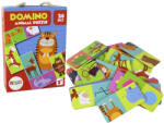 LEAN Toys Állatos domino puzzle (28 elemes) (16515)