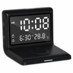 Realne 3 az 1-ben digitális ébresztőóra vezeték nélküli töltővel és hőmérővel (RC-K-1626)