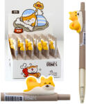 LEAN Toys Kék toll Shiba kutya figurával (21741)