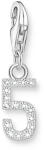 Thomas Sabo "5" szám charm - 2129-051-21 (2129-051-21)