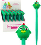 LEAN Toys Zöld szörnyös zselés toll kék tintával (21740)
