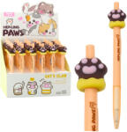 LEAN Toys Kocsi mancsos zselés toll kék (21739)