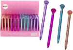 LEAN Toys Gyémántos toll, kék betéttel (0.7mm) - rózsaszín, kék, lila, sötét rózsaszín (19638)
