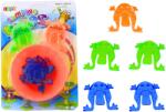 LEAN Toys Ugráló Béka Játék - Színes Késtartóval (20562)