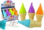 LEAN Toys Buborékfújó jégkrém 80ml (lila, narancs, kék, zöld) (13141)