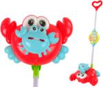 LEAN Toys Világító rák tolóka zenével (13071)