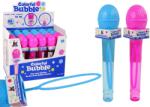 LEAN Toys Buborékfújó mikrofon, kék/rózsaszín (13132)