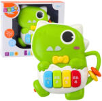 LEAN Toys Zöld világú zenebaba dinoszaurusz fény- és hanghatásokkal (22879)