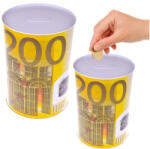 LEAN Fém pénztárca 200 eurós mintával 16, 5 x 12 cm (22091)