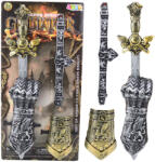 LEAN Toys Gladiátor Lovag Szett - Kard, Pajzs és Kiegészítők (24294)