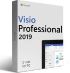Microsoft Visio Professional 2019 - Online Aktiválás D87-07425 elektronikus licensz (D87-07425)