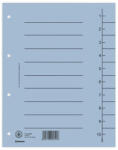 Donau Separatoare A4 carton manila 250 gsm cu index 1-10 100 buc albastru (DN-8610001-10)