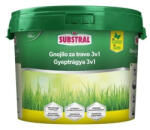 SUBSTRAL 3in1 gyeptrágya gyom-és mohaelnyomó hatással 4,5 kg