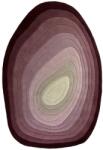 Flair Rugs Lila kézi szövésű gyapjú szőnyeg 160x230 cm Puddle Ombre - Flair Rugs