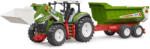 BRUDER Tractor Roadmax Cu Incarcator Frontal Si Remorca Basculabila - Bruder (br03452)