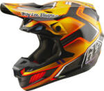 Troy Lee Designs SE5 carbon mips bukósisak - crest arany (8010481003)