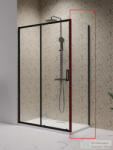 Radaway Premium Pro Black S1 100 cm-es oldalfal 1016100-54-01 (1016100-54-01)