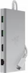 Razer Docking Station Razer 11-Port USB-C, 85 W, 4K 60Hz, Jack 3.5mm, HDMI, Gigabit Ethernet (Alb) (RC21-02250200-R3M1)