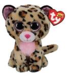 Ty Jucarie de plus TY Toys - Leopard Livvie, 15 cm (Multicolor)