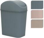 MAT Group Coș de gunoi din plastic cu capac basculant 2, 5 l, dreptunghiular Cos de gunoi
