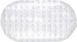 BRILANZ Covoraș antiderapant pentru cadă 66 × 36 cm transparent Covor baie