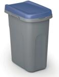 Stefanplast Coș pentru deșeuri reciclabile HOME ECO SYSTEM 40 l, gri cu capac albastru Cos de gunoi