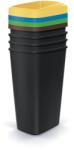 KEDEN Coș de gunoi Compacta Drop Set - set 4×45 l pentru sortarea deșeurilor Cos de gunoi