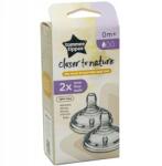Tommee Tippee Closer to Nature cumi 0m+ szabad áramlás (5010415245847)