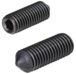  Hernyócsavar kúpos véggel 10x25mm natúr DIN914 45H
