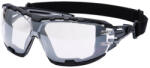 Portwest PR02 Anthracite Wraparound Plus védőszemüveg (tükrös) (PR02MIR)