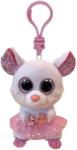 Breloc 8.5cm Plus Breloc Ty 8.5cm Boos Nina Soricel De Balerina Alba (ty35246)