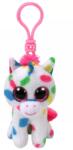 Breloc 8.5cm Plus Breloc Ty 8.5cm Boos Harmonie Unicornul Cu Buline (ty35211)