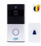 PNI Pachet Interfon video inteligent PNI SafeHome PT710B WiFi HD, P2P si Sticky Pad Drapel (PNI-PT710-SPD)