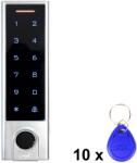 PNI Pachet Tastatura control acces PNI DK350 cu Wi-Fi aplicatie Tuya si 10bc Tag TEM01 125 KHz 64 bit (PNI-DK350-TAG)