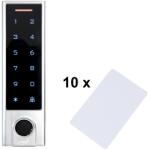 PNI Pachet Tastatura control acces PNI DK350 cu Wi-Fi aplicatie Tuya si 10 carduri EMC-01 RFID 125 KHz (PNI-DK350-EMC)